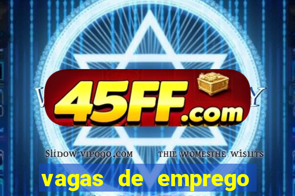 vagas de emprego no pat de piquete